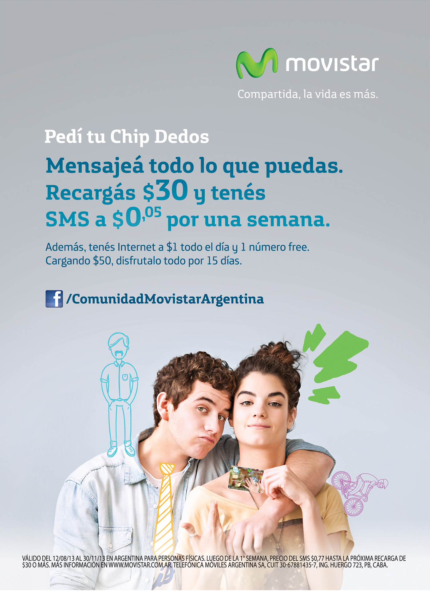 Movistar 'teen campaign' aplicada - fotografía 5