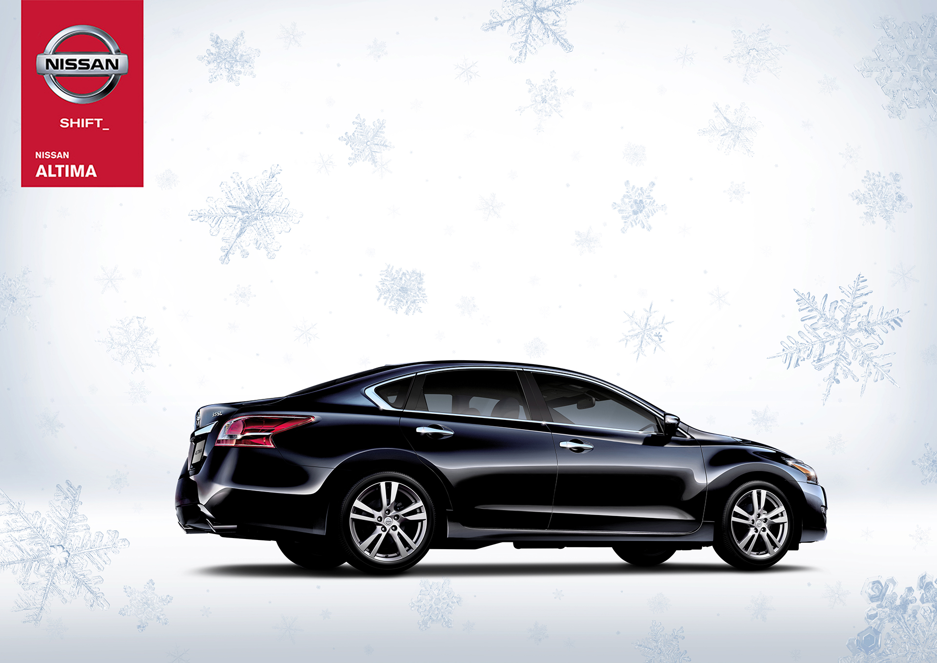 Nissan Negro - Copos de nieve